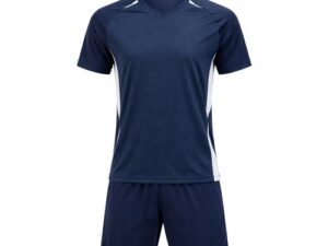 Navy Blue Breathable Badminton Uniform