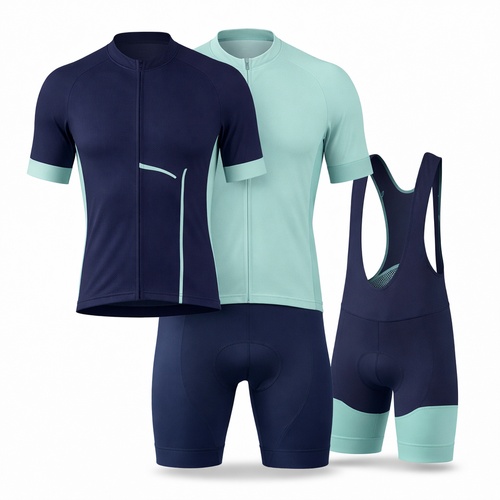 Cycling Set Comfort Padded Bib Shorts