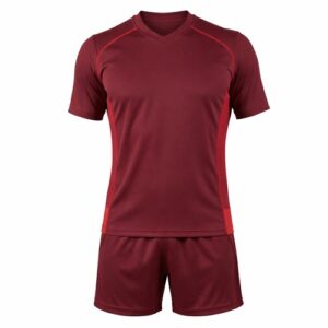 Breathable Maroon Handball Uniform