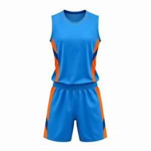 Custom Blue Netball Uniform
