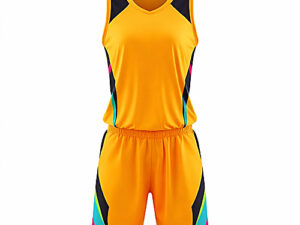 Orange Netball Uniform Skirt