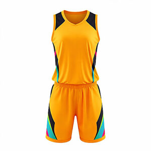 Orange Netball Uniform Skirt