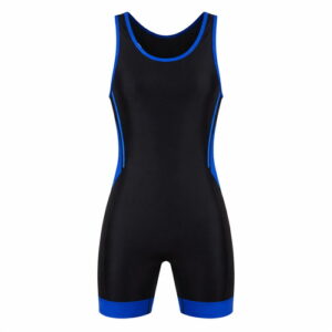 Black Wrestling Singlet for Men