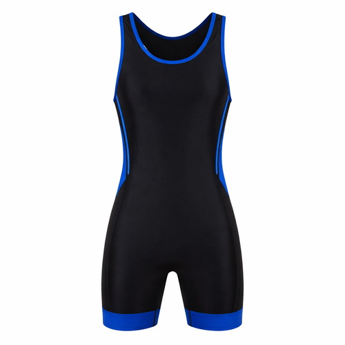 Black Wrestling Singlet for Men
