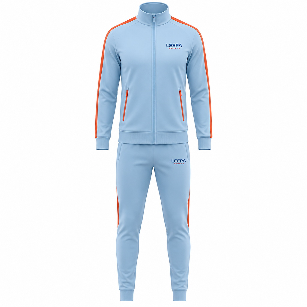 Blue tracksuit