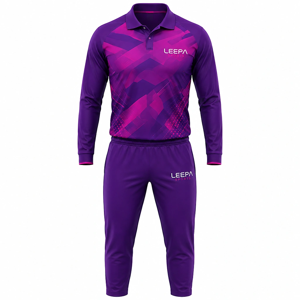 Premium Full Sleeves Custom Cricket Uniforms