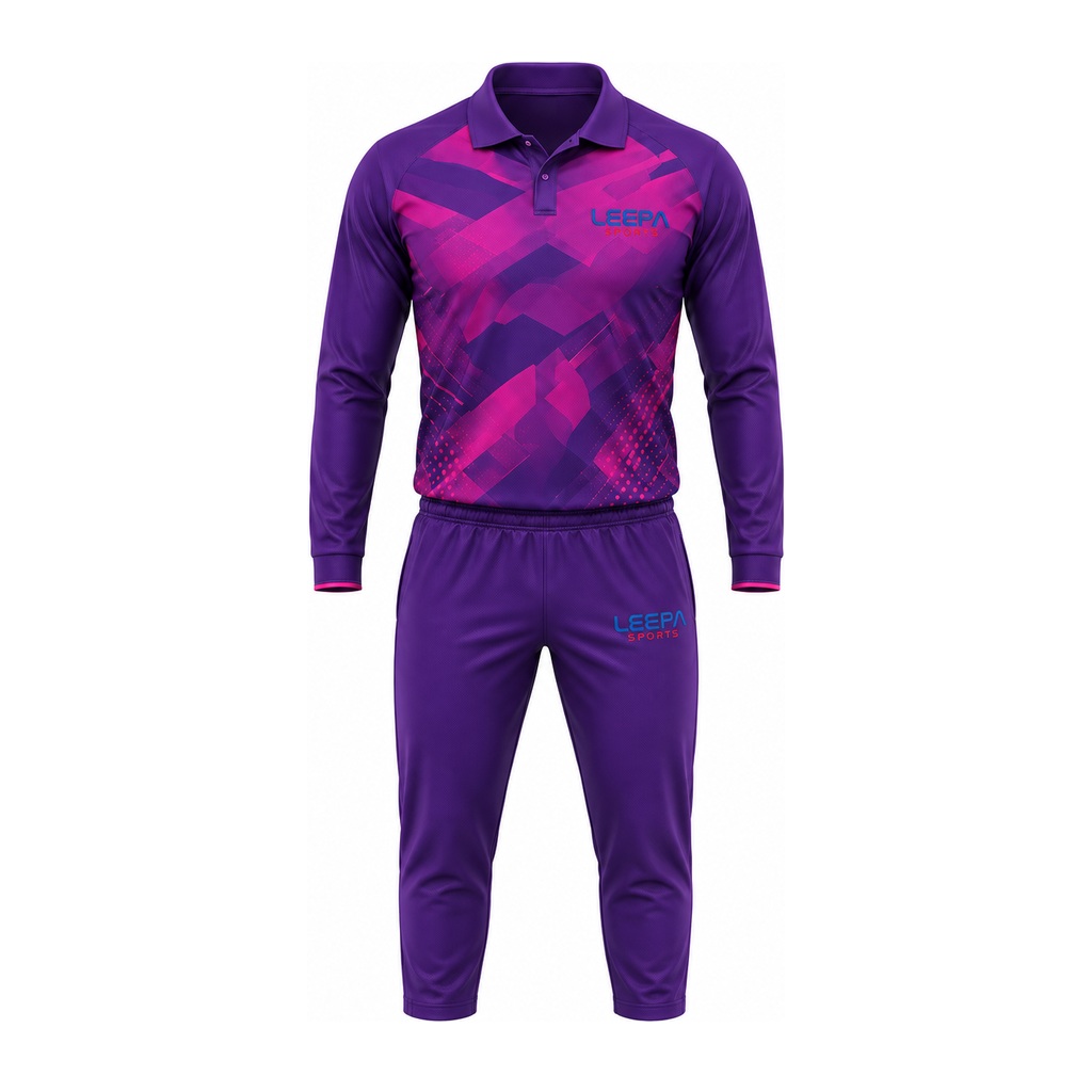 Premium Full Sleeves Custom Cricket Uniforms