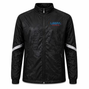 Black Camouflage windbreaker jackets