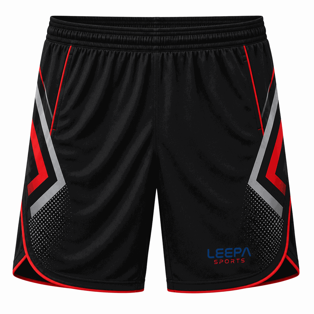 Black Football Shorts