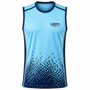 Light Blue Sleeveless Shirt