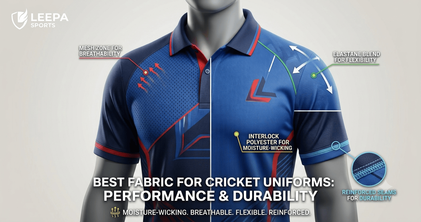 best fabric for cricket uniforms