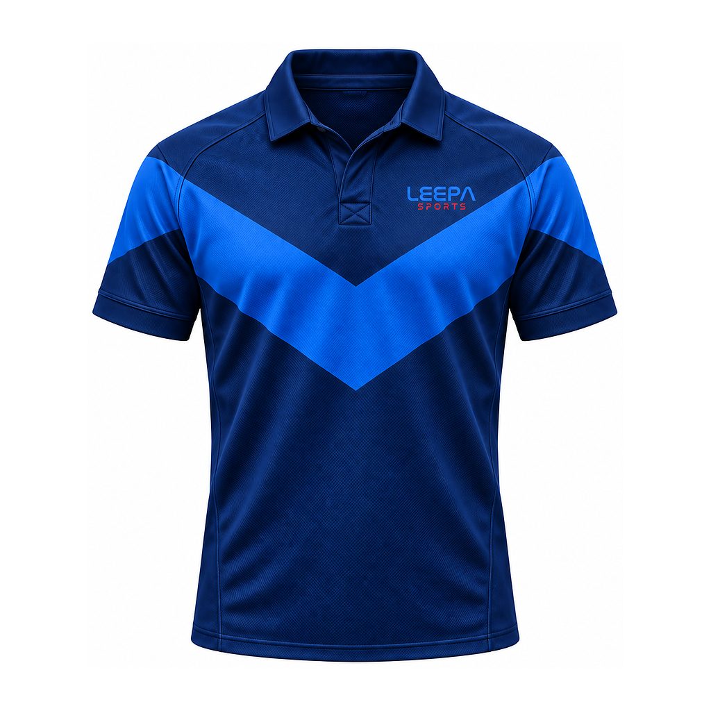 Blue Chevron Rugby Jersey