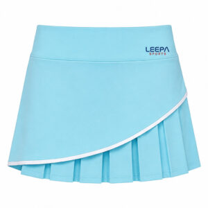 Blue Pleated Tennis Skirt