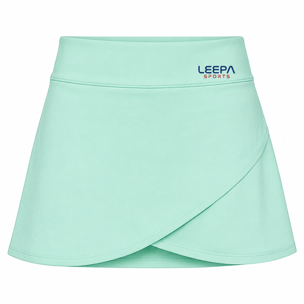 Mint Wrap Tennis Skirt
