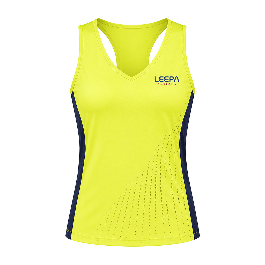 Neon Panel Tennis Top