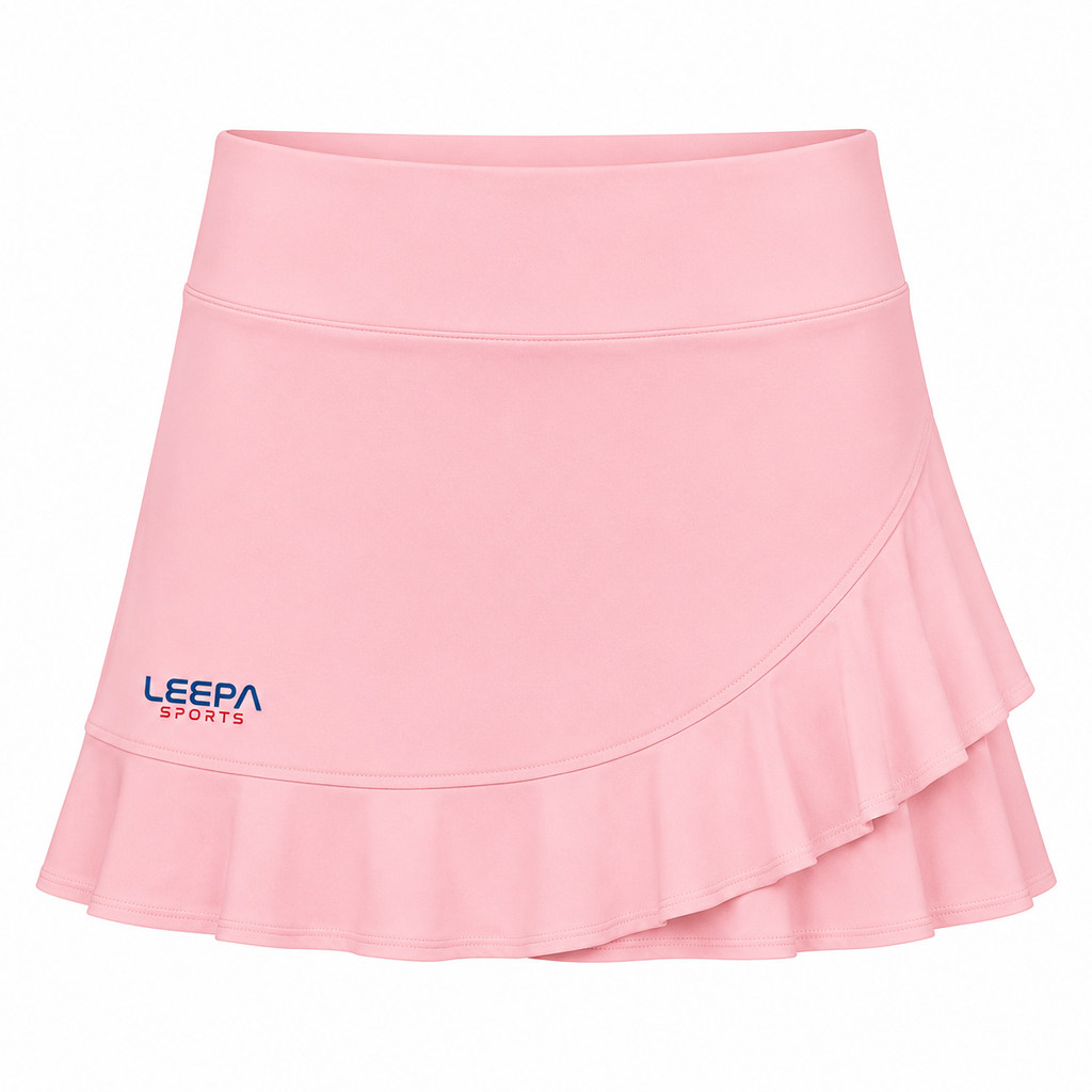 Pink Ruffle Tennis Skirt