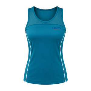 Teal Mesh Tennis Top