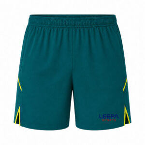 Teal Yellow Tennis Shorts