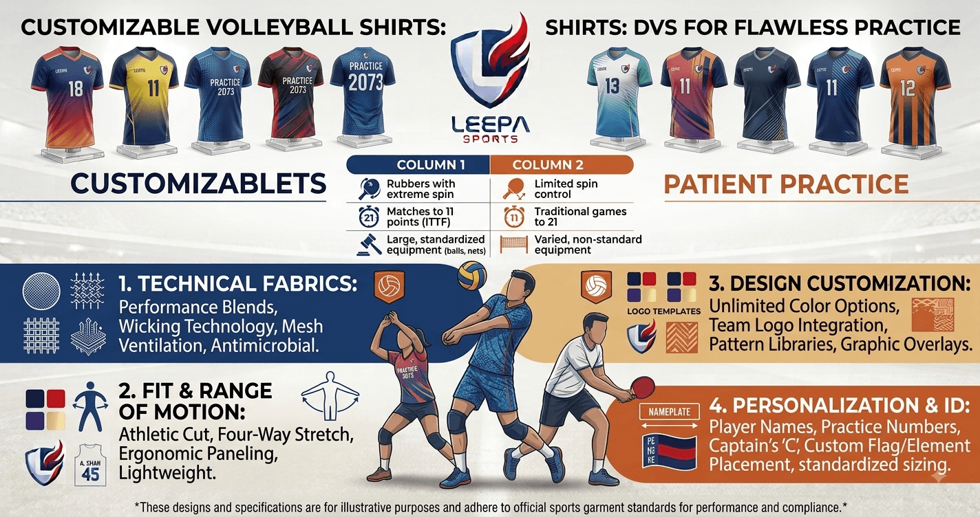 Volleyball Shirts for Practice