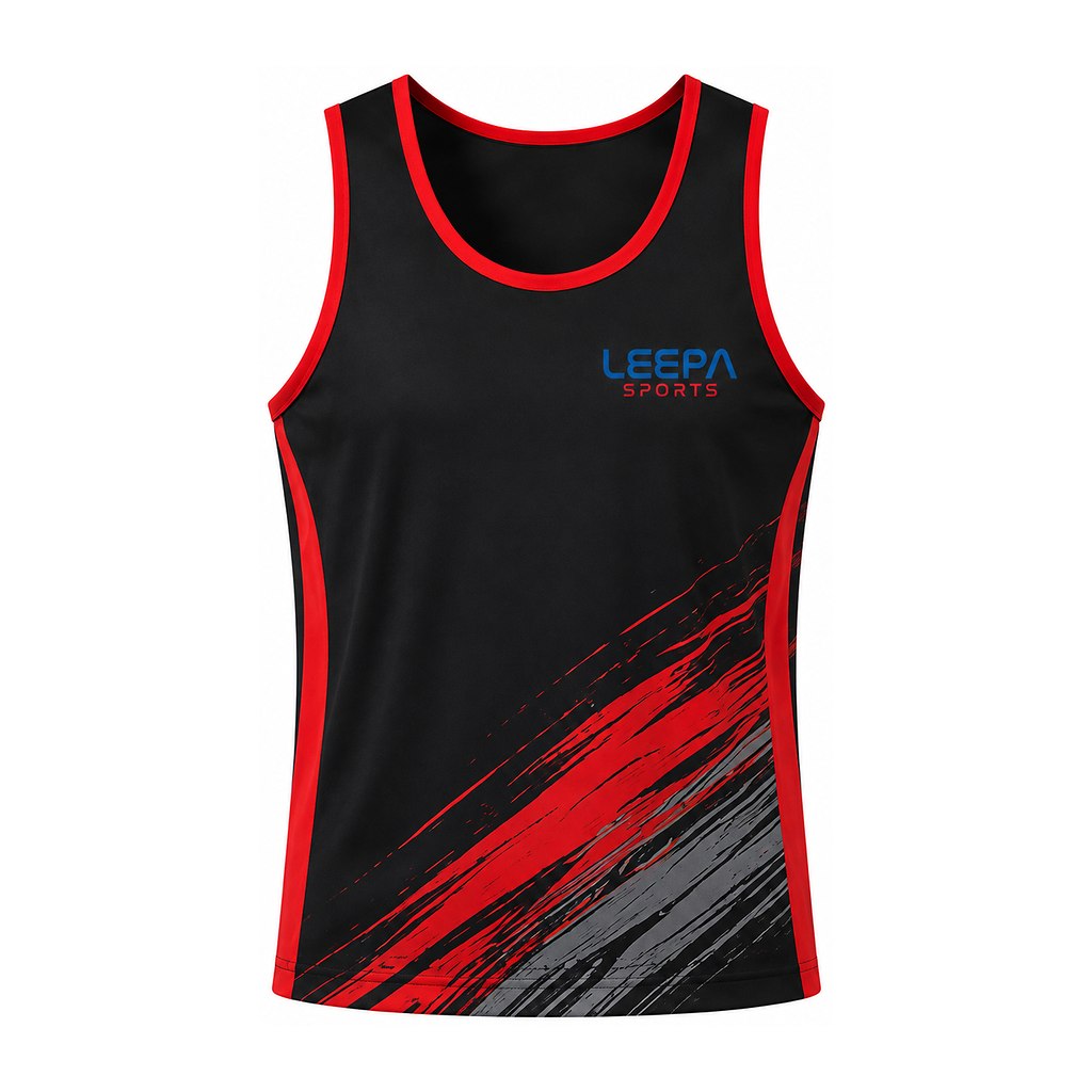 Black Hockey Tank Top