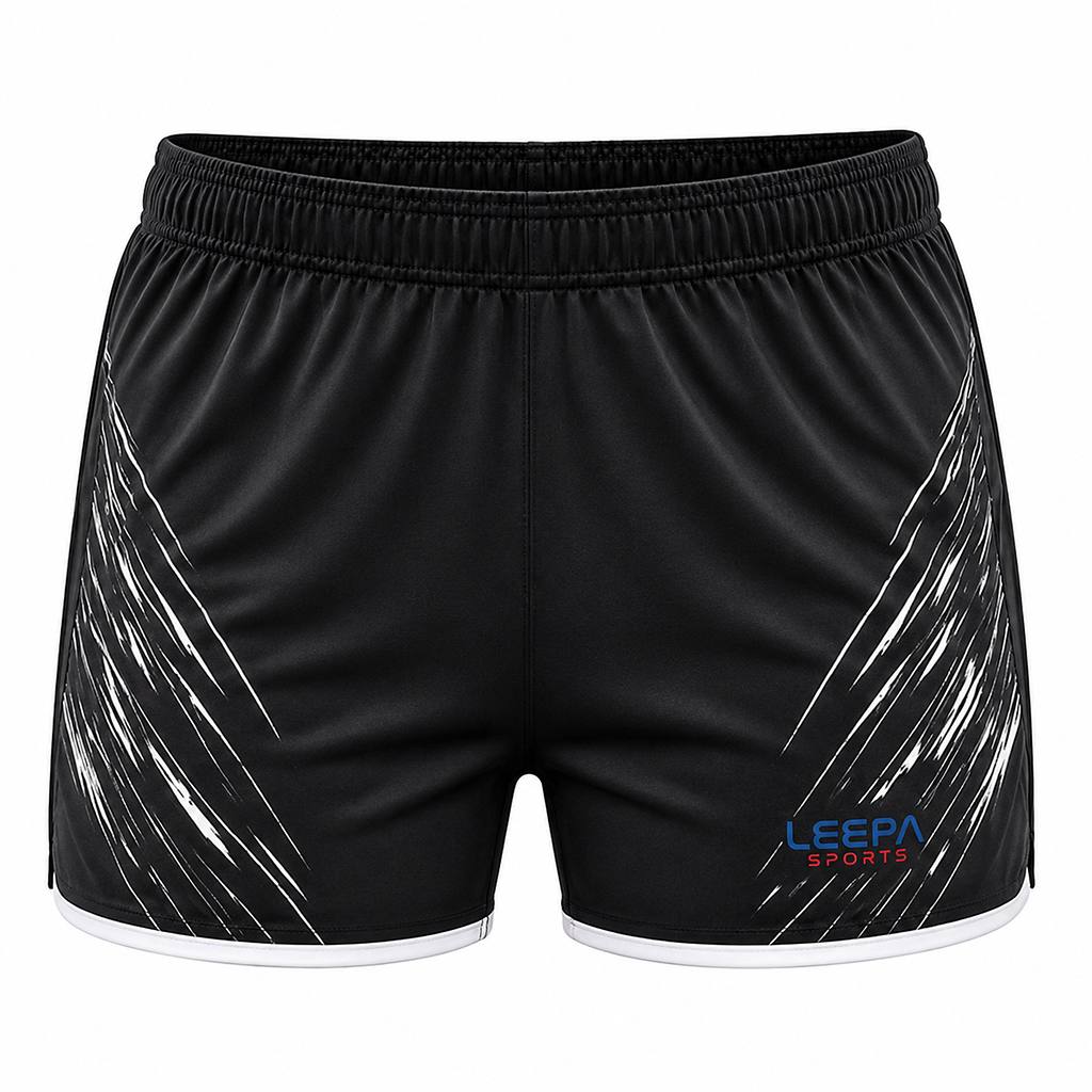 Black Volleyball Shorts