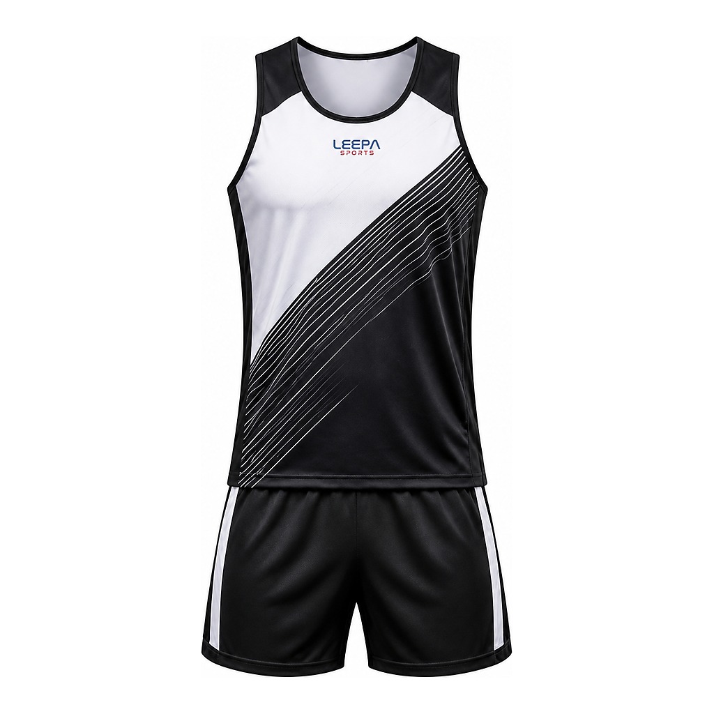 Black White Training Athletics Apparel
