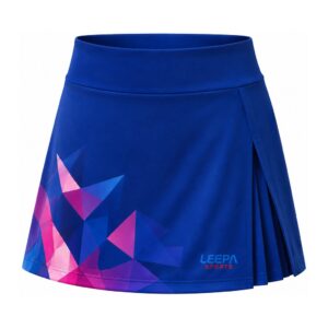 Blue Badminton Skirt