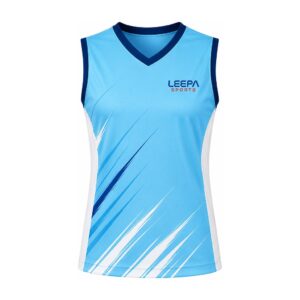 Blue Badminton Top