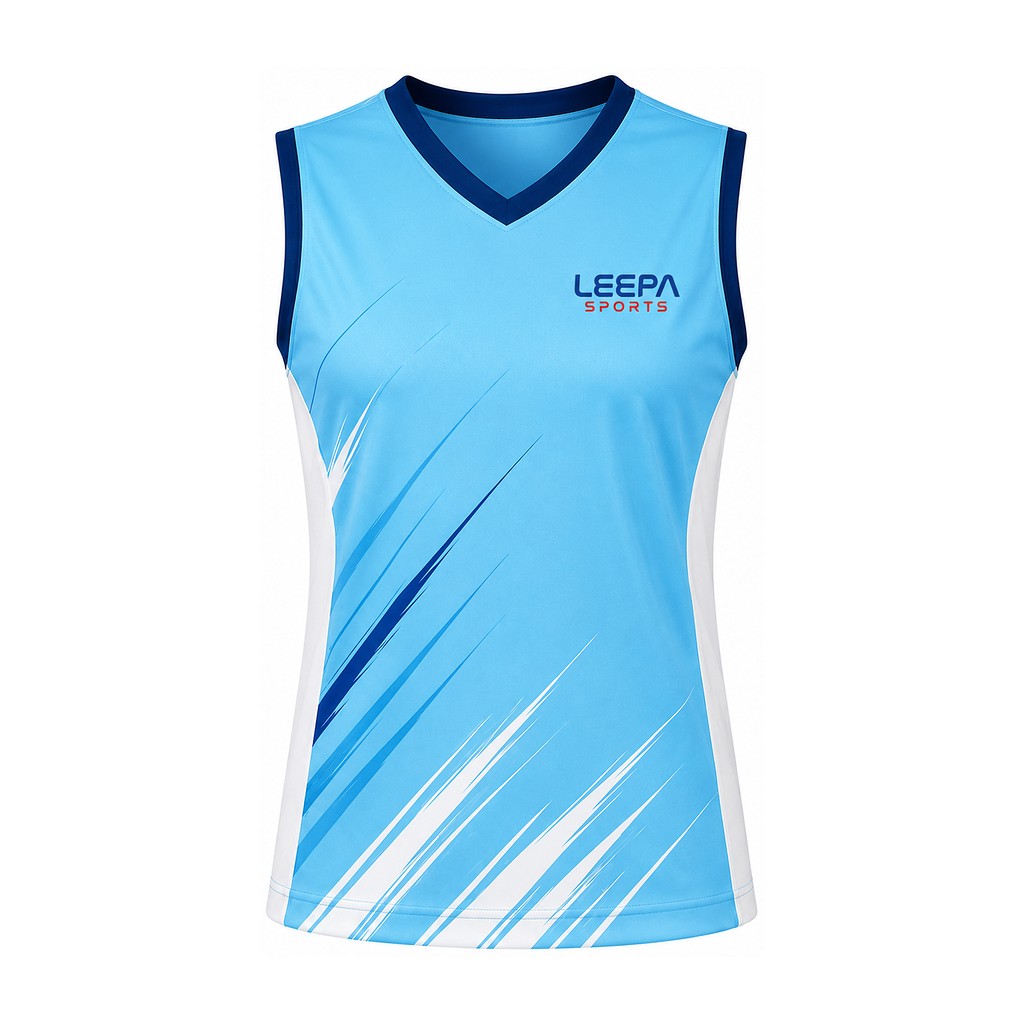 Blue Badminton Top