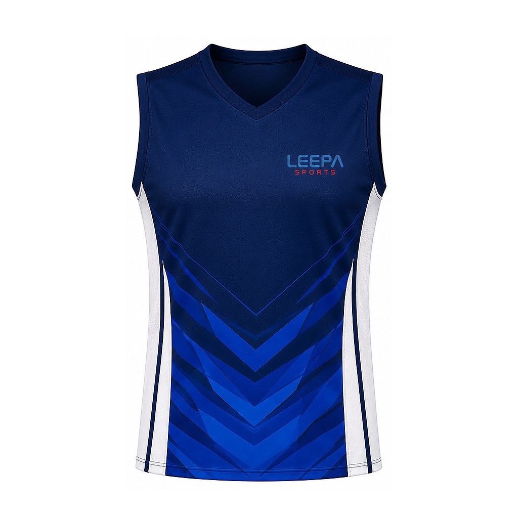 Blue Chevron Rugby Jersey