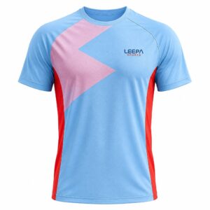 Blue Colorblock Jersey Athletics Apparel