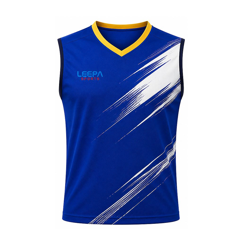 Blue Flash Badminton Shirt