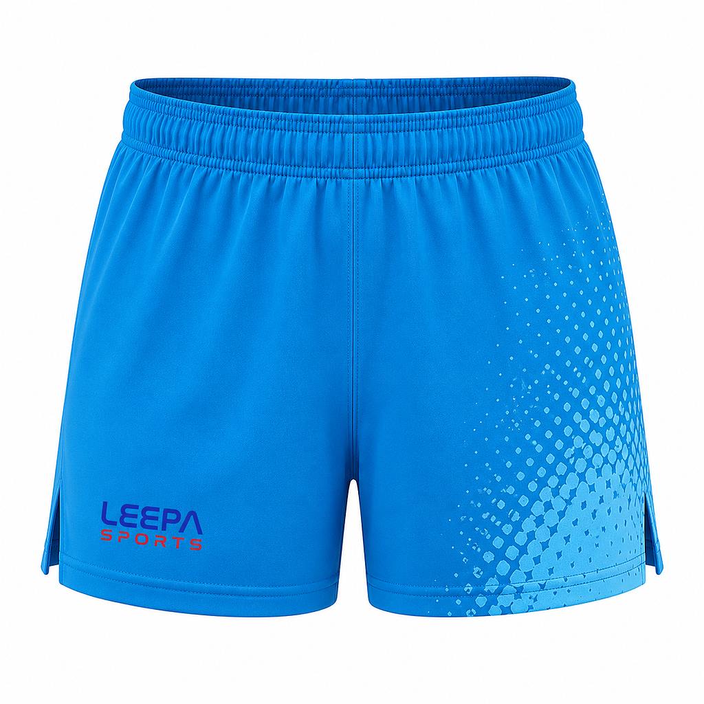 Blue Gradient Volleyball Shorts