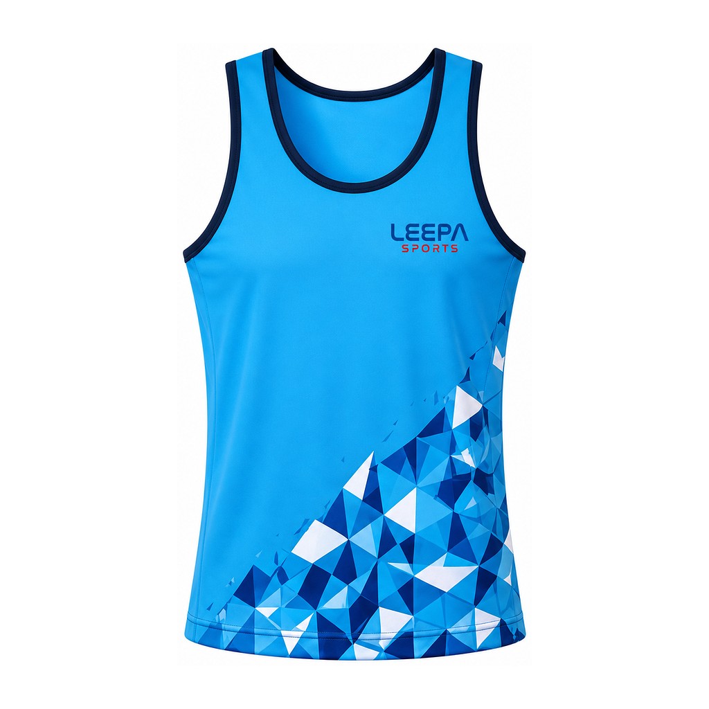 Blue Hockey Tank Top