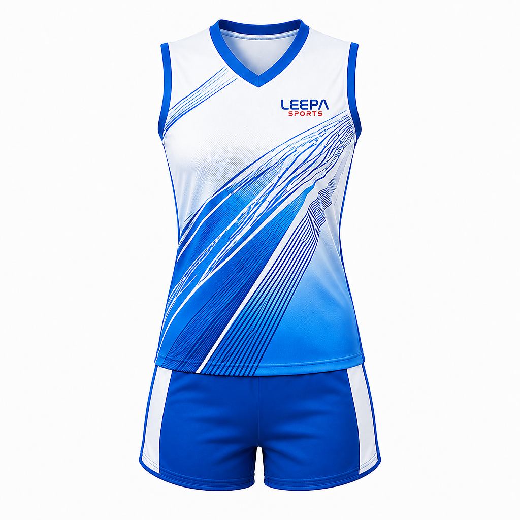 Blue Speed Volleyball Uniform
