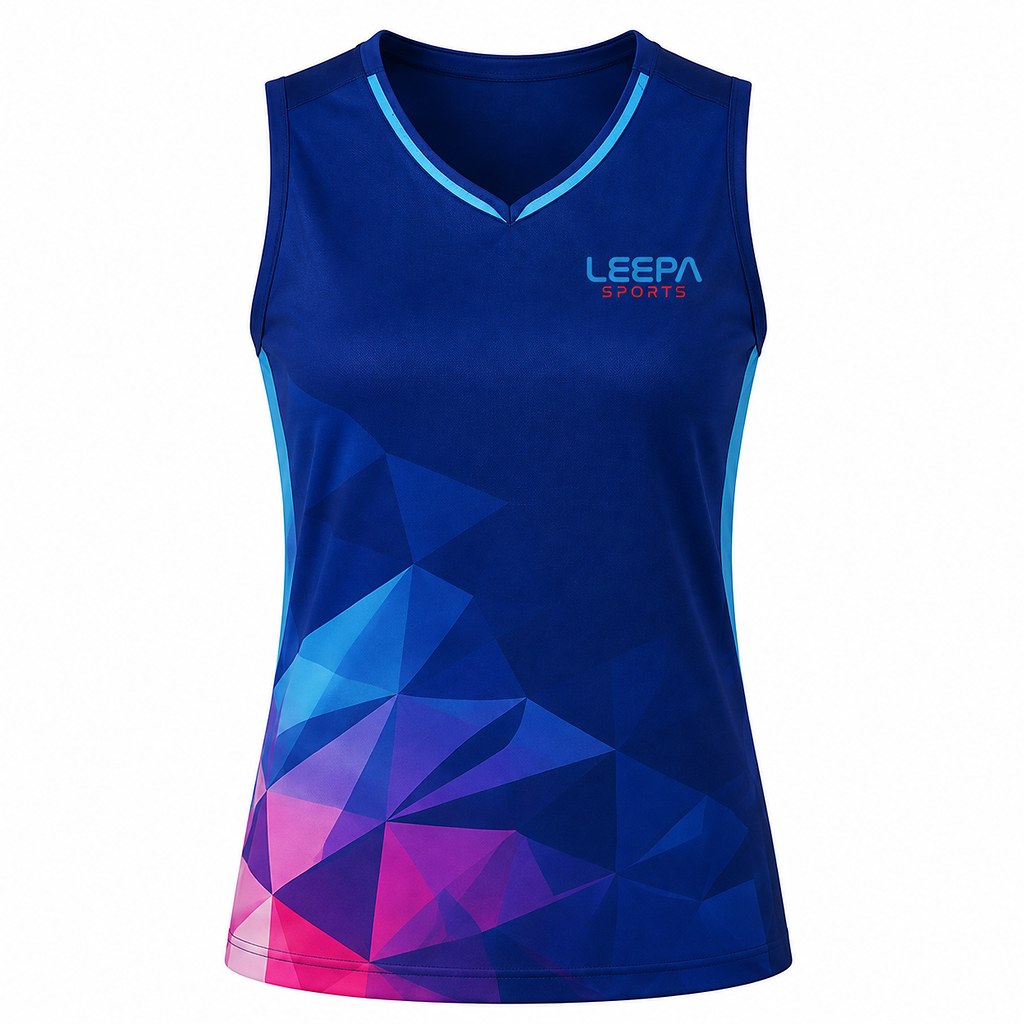 Blue Volleyball Shirt
