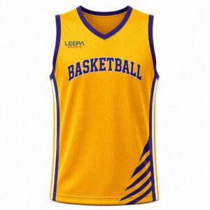 Gold Basketball Tank