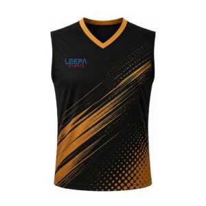 Gold Streak Badminton Shirt