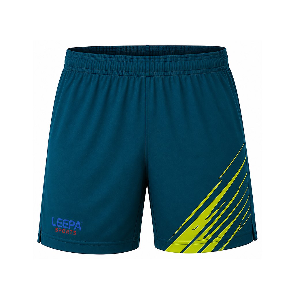 Lime Slash Table Tennis Shorts