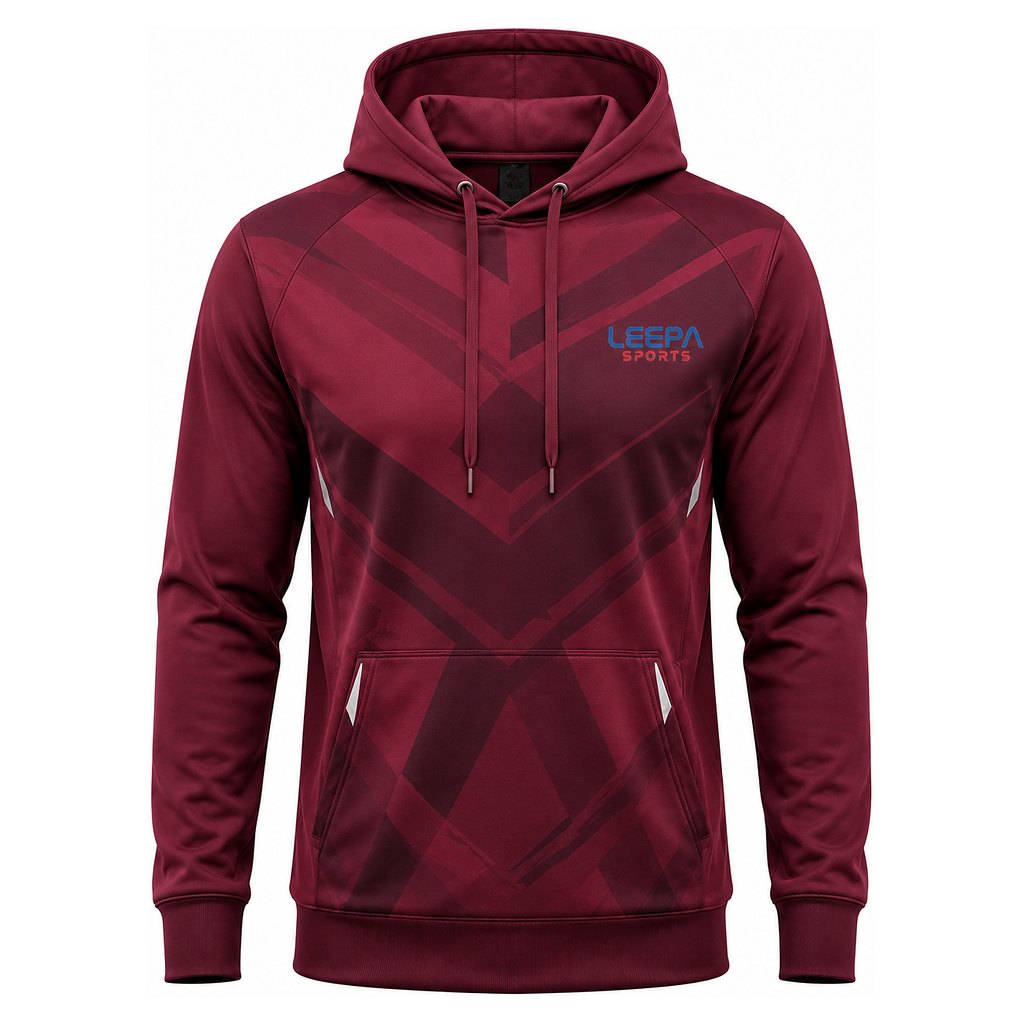 Maroon Boxing Hoodie
