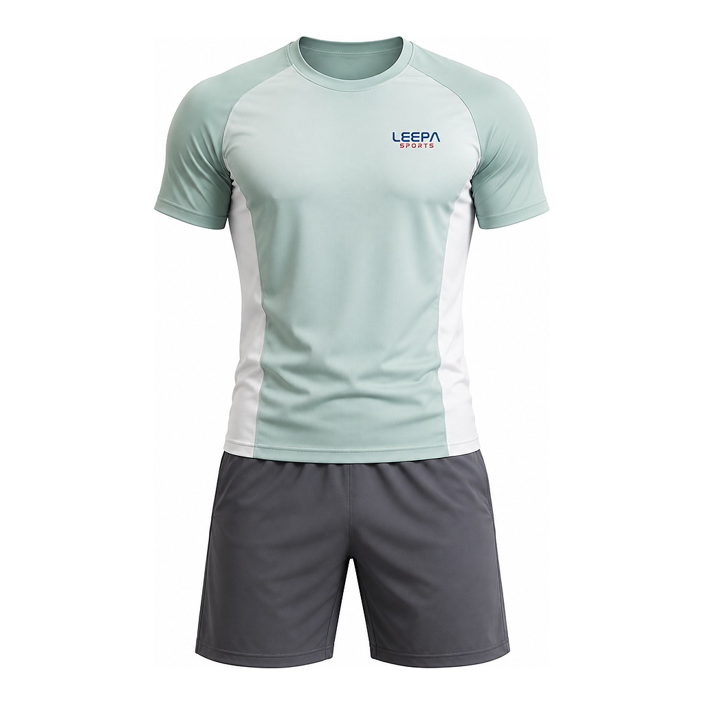 Mint Gray Training Athletics Apparel
