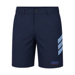 Navy Accent Golf Shorts