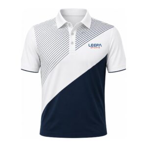 Navy Curve Polo