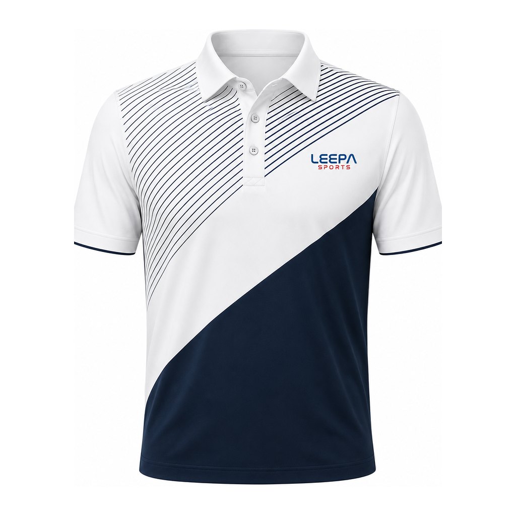 Navy Curve Polo