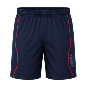 Navy Red Baseball Shorts