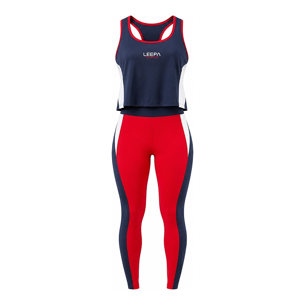 Navy Red Athletics Apparel