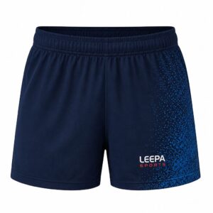 Navy Speckle Volleyball Shorts