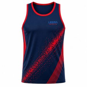 Navy Splash Boxing Vest