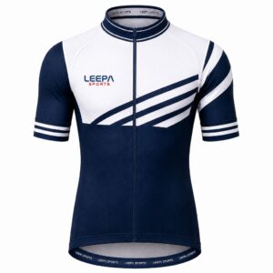 Navy Stripe Cycling Jersey
