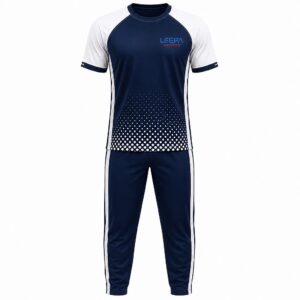 Navy White Athletics Apparel
